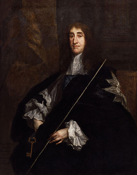 Edward Montagu 2nd Earl of Manchester ca. 1661-65 by Sir Peter Lely National Portrait Gallery London 3678